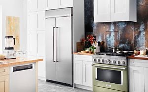 Kitchenaid shop large fridge