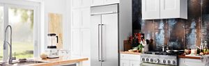 Standard size refrigerator for new arrivals mobile home