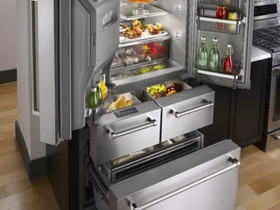 Elevate Your Culinary Space with the Timeless Appeal of a 2-Door Stainless Steel Refrigerator () Elevate Your Culinary Space with the Timeless Appeal of a 2-Door Stainless Steel Refrigerator