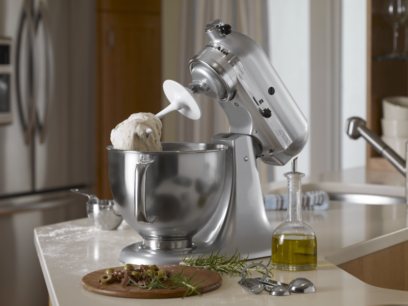 Kitchenaid mixer dough hook speed deals