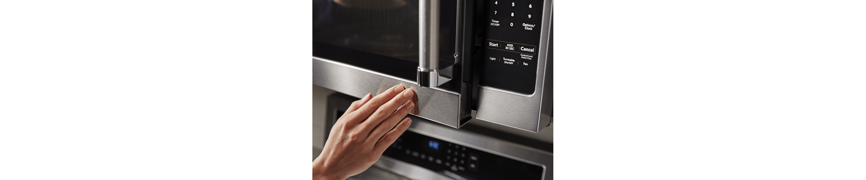 Microwave toaster oven on sale combo over the range