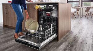 On cheap top dishwasher