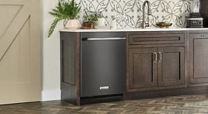 Kitchenaid dishwasher front control panel hot sale