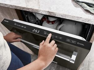 On cheap top dishwasher