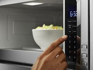 Whirlpool microwave over the top range not heating
