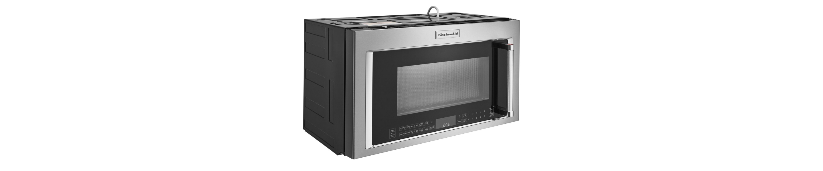 A KitchenAid microwave