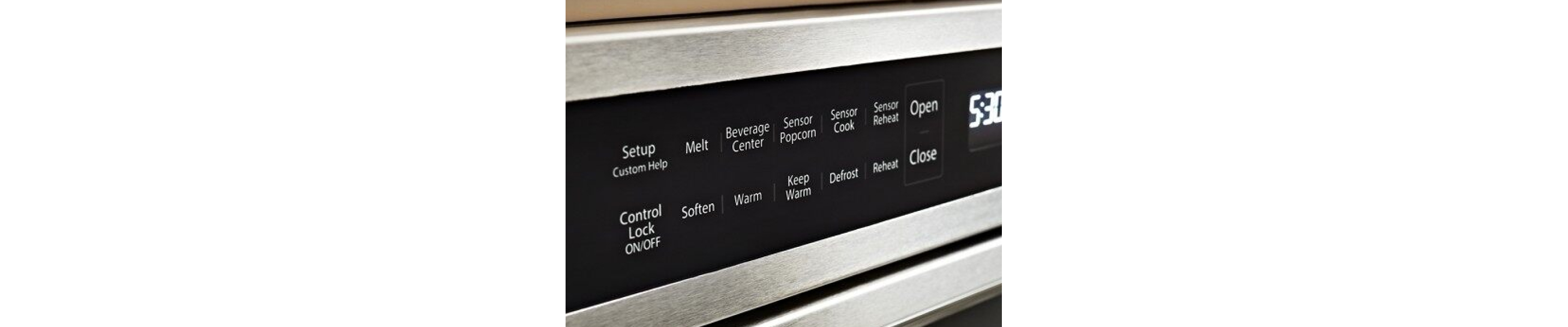 Microwave display panel