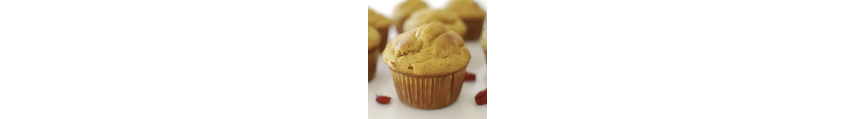 Close-up of a pumpkin muffin