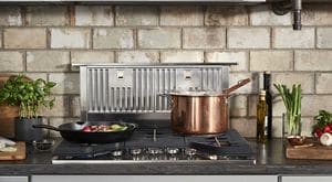 Range hood top venting options