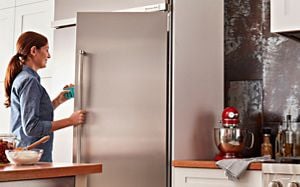 Kitchenaid oversized outlet refrigerator