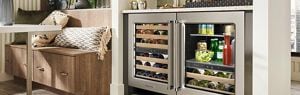 Double refrigerator freezer residential on sale
