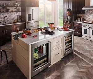 Kitchenaid undercounter deals beverage center
