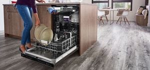 Built in dishwasher shop to portable