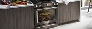 Kitchenaid convection shop stove