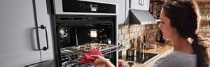 New kitchenaid store oven smoking