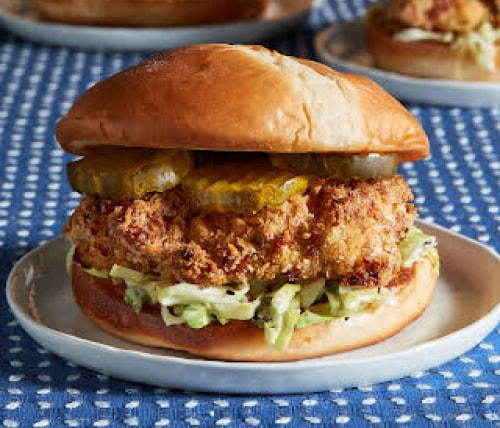 Air fryer chicken katsu sandwiches