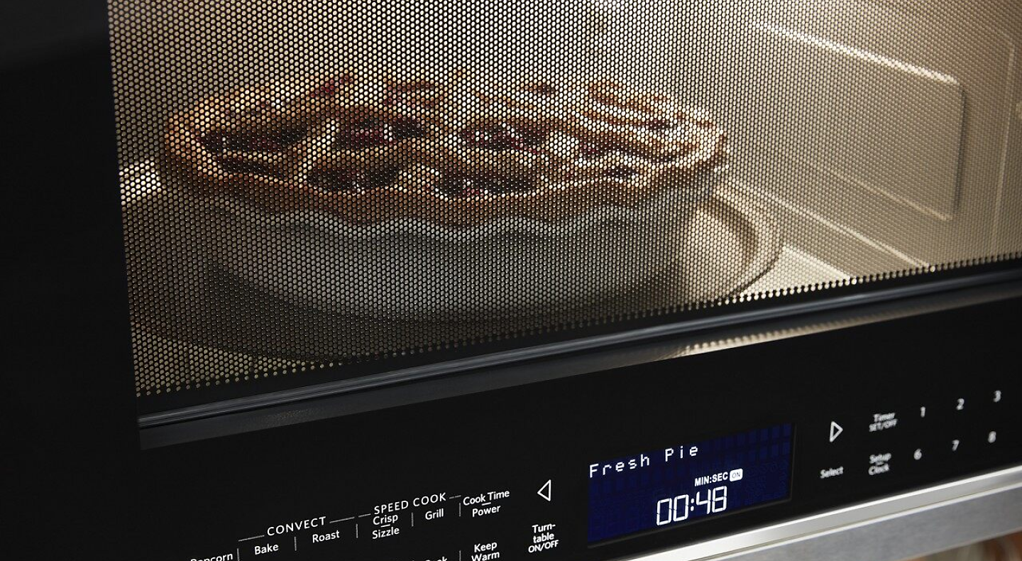 Kitchenaid easy convect discount microwave