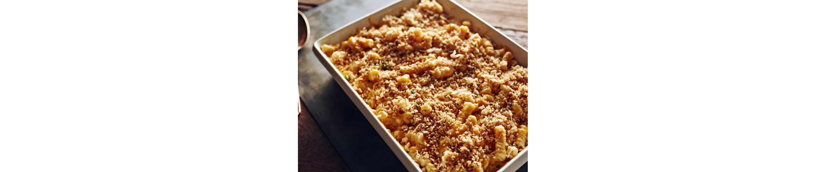 Crunchy mac and cheese