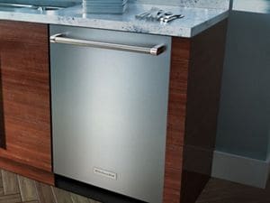 Kitchenaid shop dishwasher odor