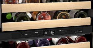 Wine fridge sales temperatures