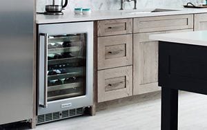 Kitchenaid wine 2024 refrigerator