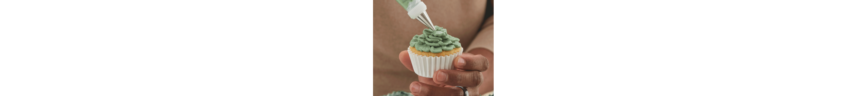 French Buttercream piped onto a cupcake
