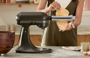 KitchenAid® stand mixer.