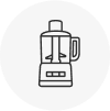 A food processor icon
