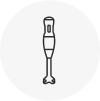 A hand blender icon