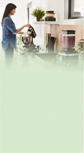 A pink KitchenAid® stand mixer