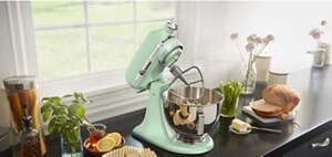 A KitchenAid® stand mixer.