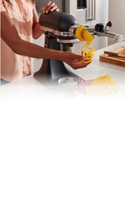 A KitchenAid® Spiralizer Attachment