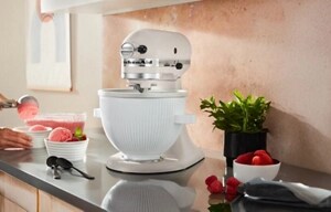 A KitchenAid® Ice Cream Maker Attachment
