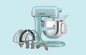 A KitchenAid® stand mixer.