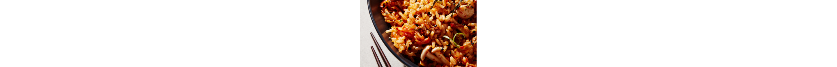 Kimchi Brown Fried Rice.