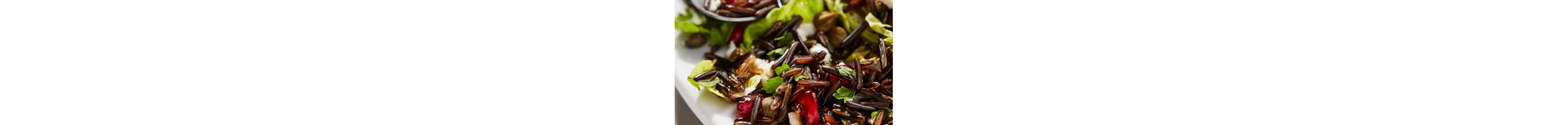 Shaved Brussels And Wild Rice Salad.