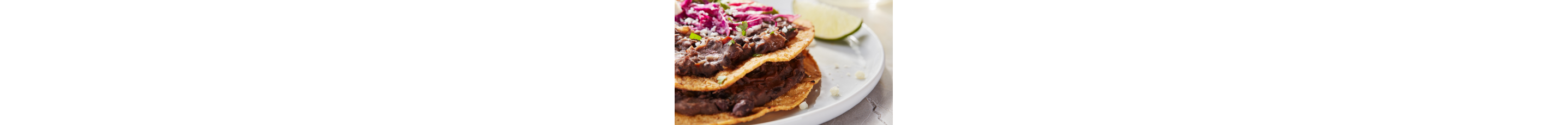 Black Bean Tostada