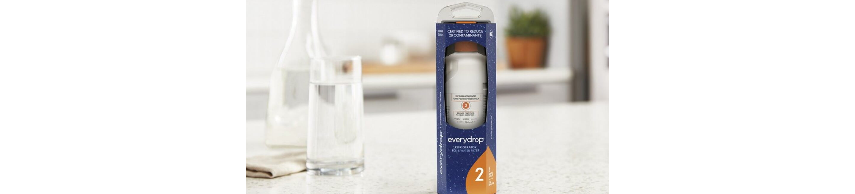 Countertop with everydrop® water filter 2.