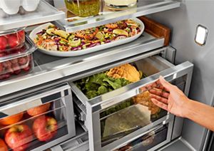 36 Inch Stainless Refrigerator KitchenAid