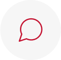 Chat bubble icon.