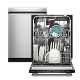 A two rack KitchenAid® dishwasher.