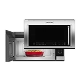 A KitchenAid® Built-In Microwave. 
