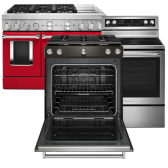 A Collage of KitchenAid® Ranges