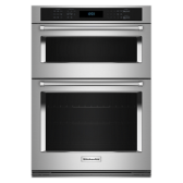 A KitchenAid® Combination Wall Oven.