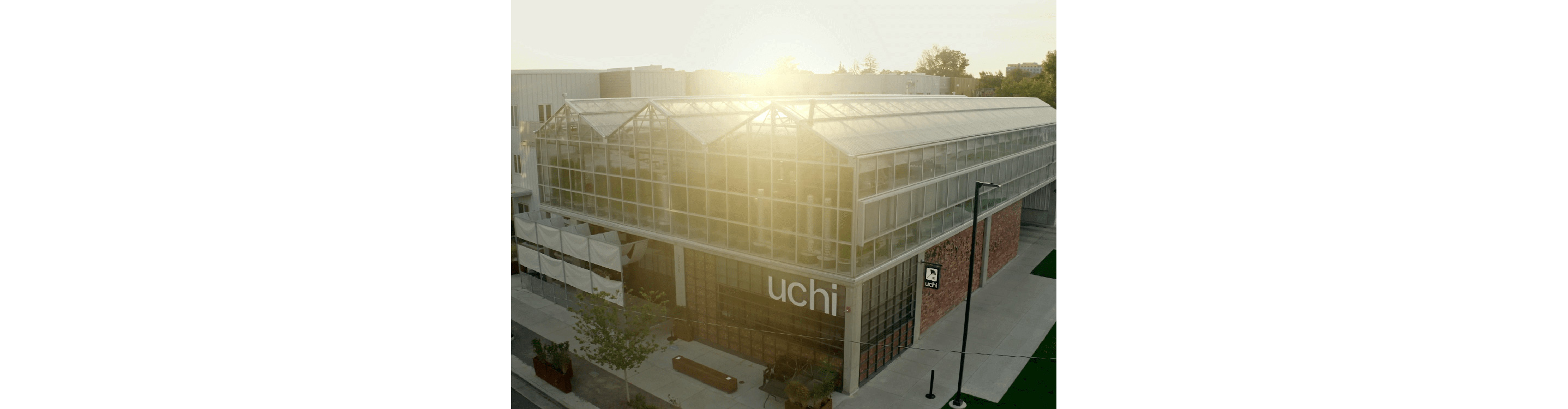 The exterior of Uchi, the James Beard Award-winning Japanese restaurant.