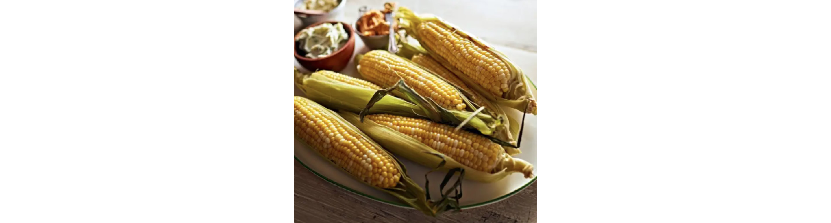 Char Grilled Corn with Three Butters