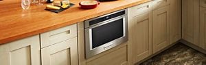 Refurbished microwave deals drawer