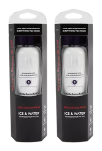 KitchenAid Refrigerator Water Filter 1 - KAD1RXD1 (Pack of 2) 2 Pack  KAD1RXV2P