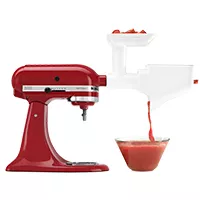 Kitchenaid fvsfga fruit & vegetable strainer set with food grinder attachment sales