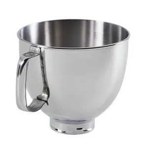 KitchenAid K5ASBP 5 qt. Polished Stainless Steel Bowl with Handle